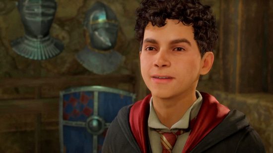 Hogwarts Legacy 60fps graphics PS5 Xbox Series X: an image of a student in the new Harry Potter game