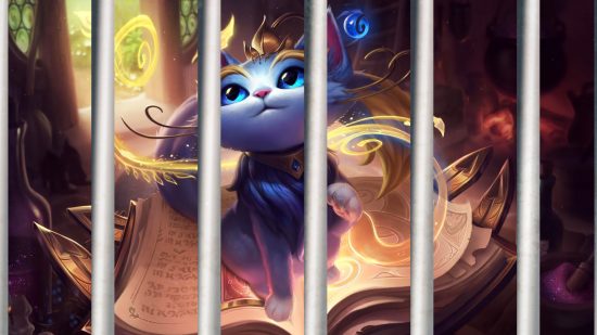 League of Legends patch 13.1b notes Yuumi nerf: Yuumi behind bars