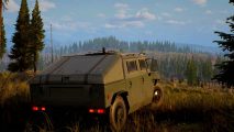 The Day Before gameplay January 2023: a vehicle from the open-world MMO