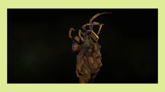 Diablo 4 enemies spider host: an image of the creature from the tactical RPG