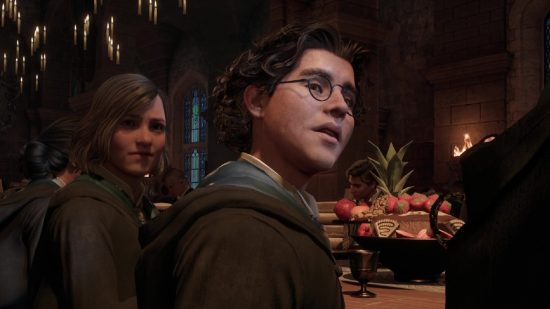 Hogwarts Legacy Change Appearance: A player can be seen