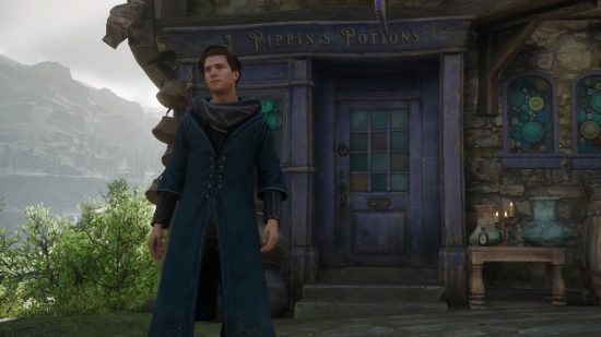 Hogwarts Legacy J. Pippins Potions: The store can be seen