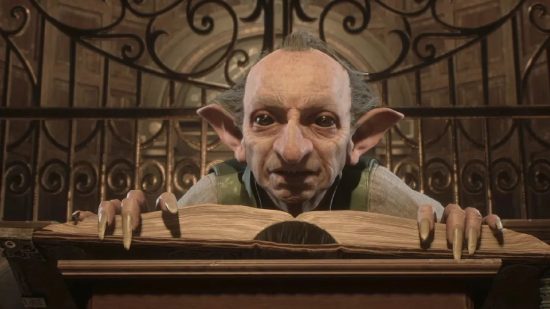 Hogwarts Legacy PS4 release date: A goblin can be seen