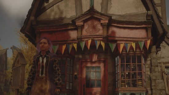 Hogwarts Legacy Sprintwitches Sporting Needs: A store can be seen