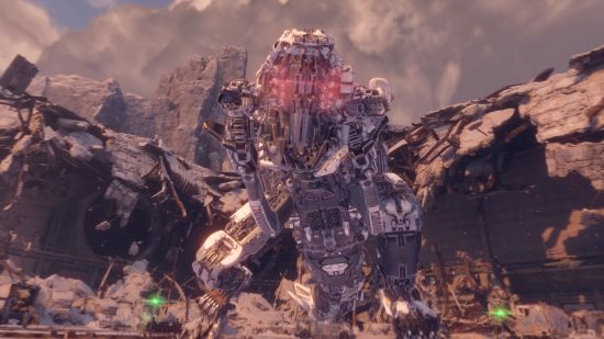 Horizon Call of the Mountain review: A Thunderjaw focuses on you in a heat of battle
