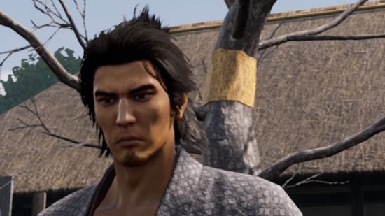 Like A Dragon Ishin Another Life: The main protagonist can be seen