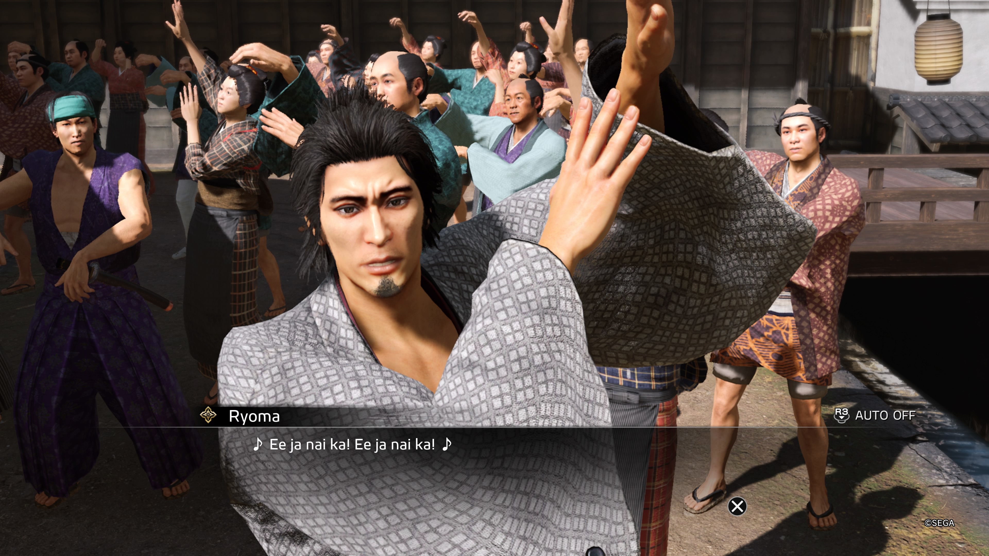 Like a Dragon Ishin review: Ryoma sings and dances with a group