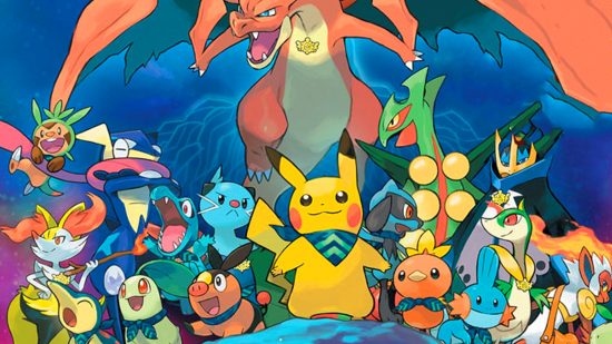A roster of Pokémon characters in the game Pokmon Super Mystery Dungeon