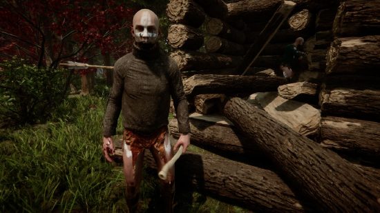 Sons Of The Forest Early Access: A figure can be seen