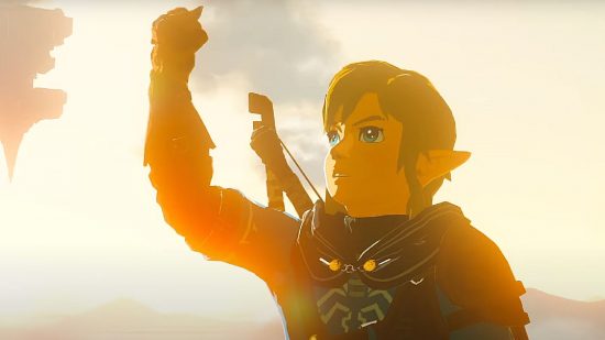 The Legend of Zelda Tears Of The Kingdom Characters: Link can be seen