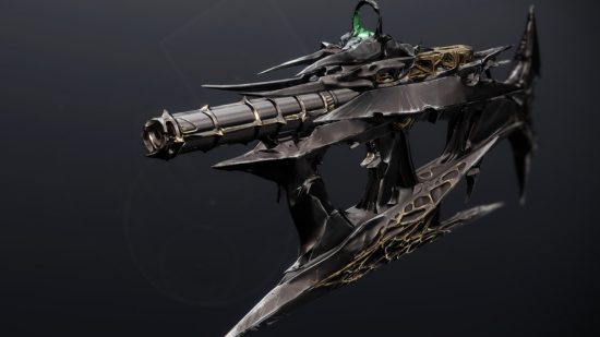 Destiny 2 migliori armi PvP: uno scatto in-game dell'osteo Striga esotico SMG della regina delle streghe