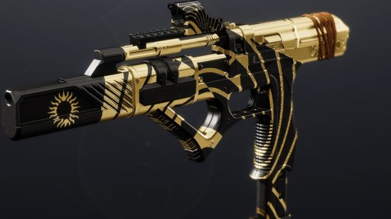 Destiny 2 best weapons: An in-game shot of The Immortal Trials of Osiris SMG.