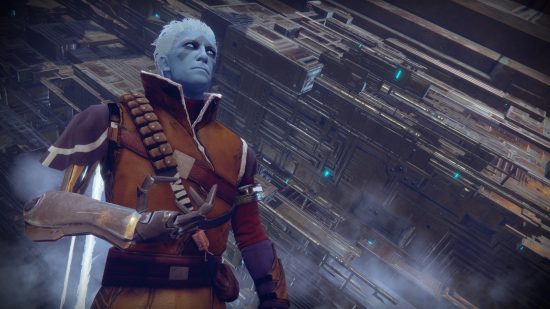 Destiny 2 Vexcalibur Catalyst: Asher Mir, one of the key characters in The Variable secret quest to unlock the Vexcalibur Exotic glaive.