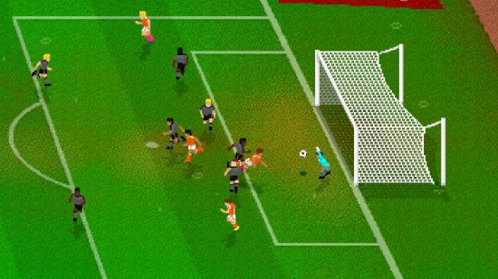 Best Nintendo Switch football games: Two teams battle it out on the pitch in Retro Goal