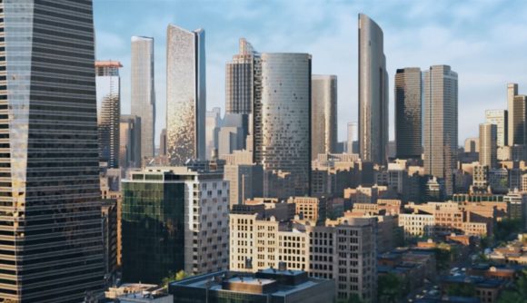 Cities Skylines 2 Release Date: A city can be seen