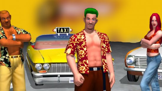 Axel, B.D. Joe, Gena and Gus from Crazy Taxi