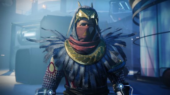 Destiny 2 Headlong speedrun: Osiris wearing his iconic feathered armour in Destiny 2 Lightfall
