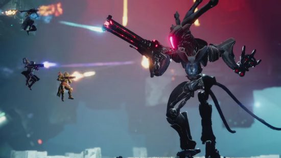 Destiny 2 The Variable: players can be seen in The Pyramidian strike