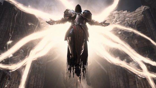 Diablo 4 Beta Codes: A person can be seen hovering in the air
