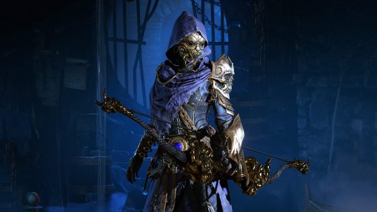 Diablo 4 Early Access: A player character can be seen