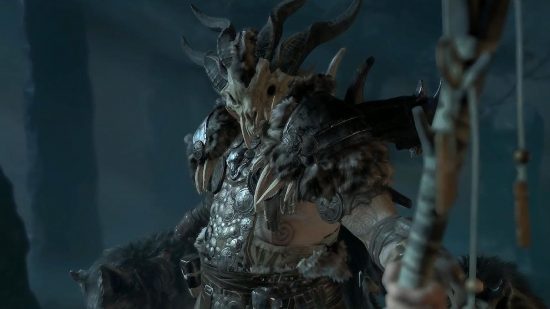 Diablo 4 MMO: A Druid can be seen