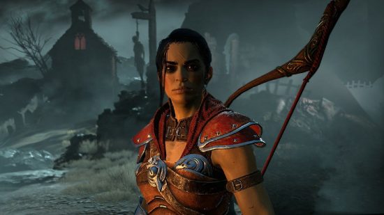 Diablo 4 Queued: A player character can be seen