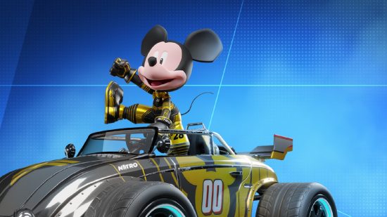 Disney Speedstorm characters: Mickey Mouse in Disney Speedstorm