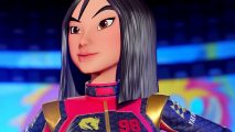 Disney Speedstorm trophies leak gameplay: an image of Mulan from the racing game