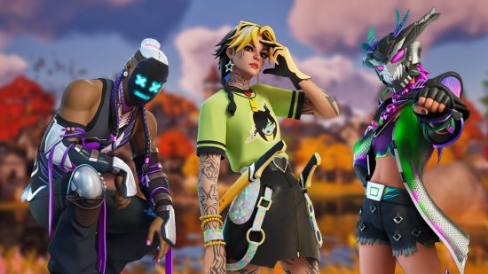 Battle Pass characters in Fortnite Chapter 4 Season 1
