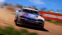 Forza Horizon 5 rally adventure DLC release time: an image of a rally car from the Xbox racing game
