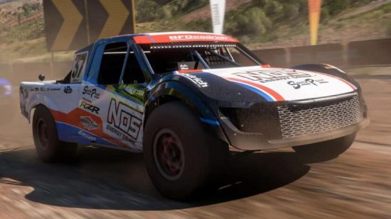 Forza Horizon 5 Rally Adventure Rally Races: A car can be seen