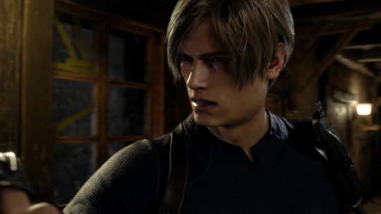 Resident Evil 4 game pass: Leon in Resident Evil 4 remake
