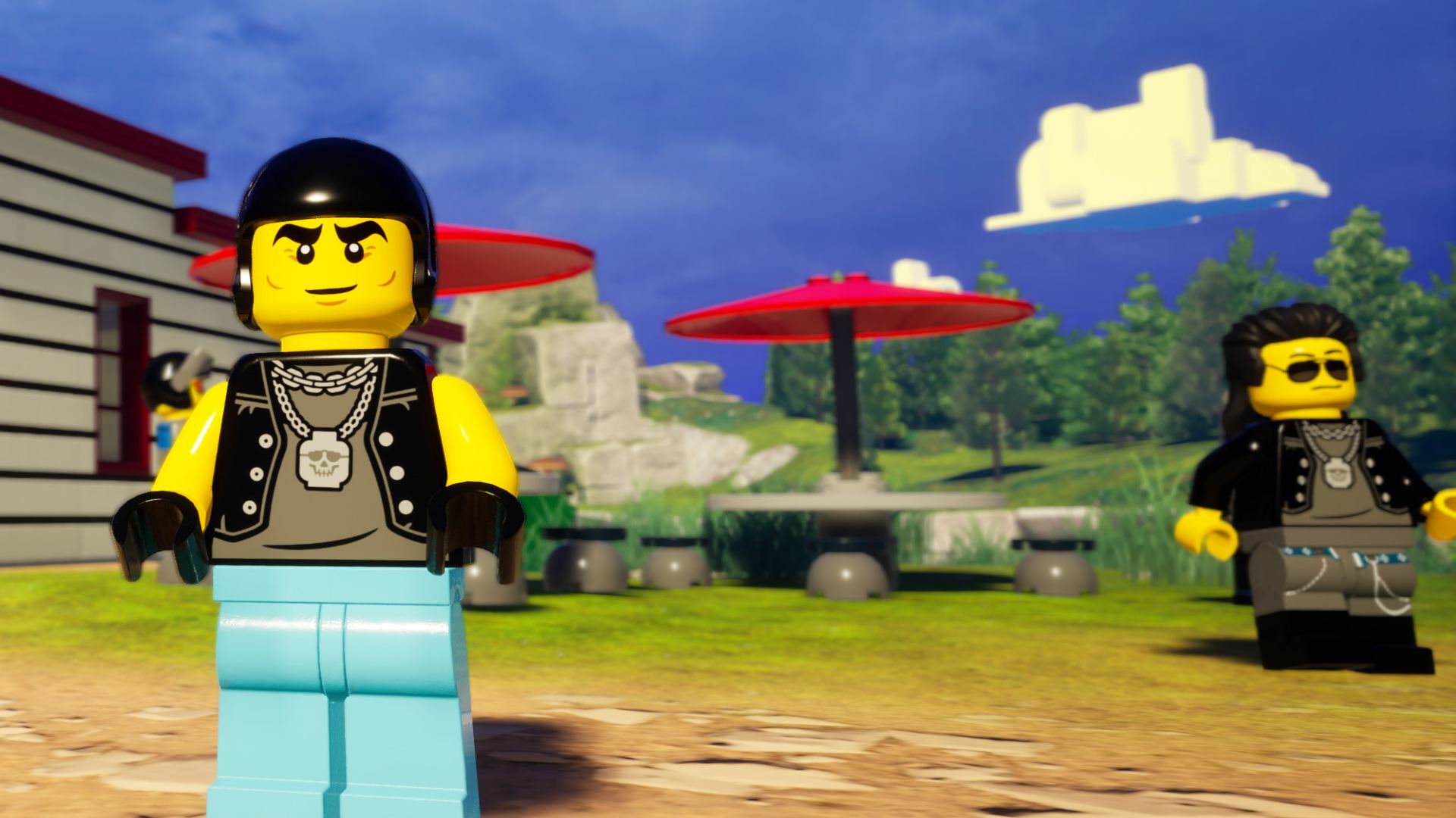 Is LEGO Fortnite split-screen co-op?