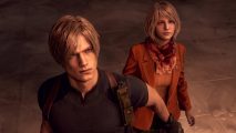 Resident Evil 4 Difficulty Levels: Leon and Ashley can be seen