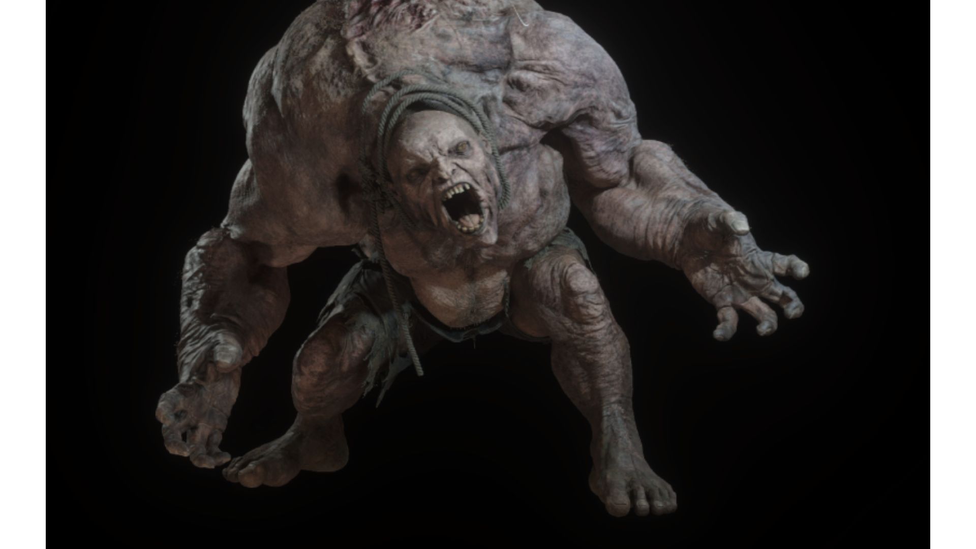 Resident Evil 4 Remake Bosses: El Gigante can be seen