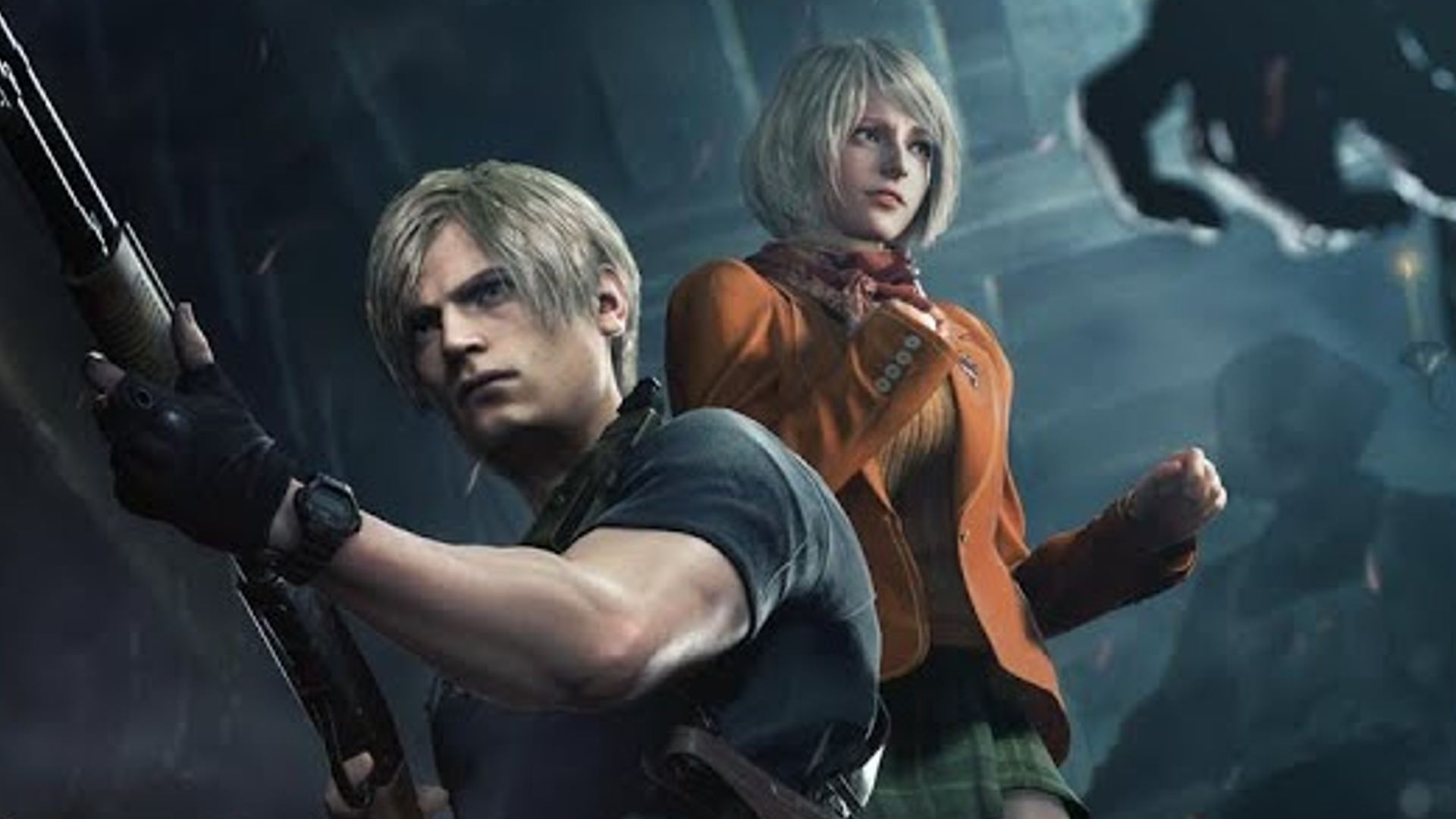 Resident Evil 4 Remake Review: Ashley and Leon canbe seen