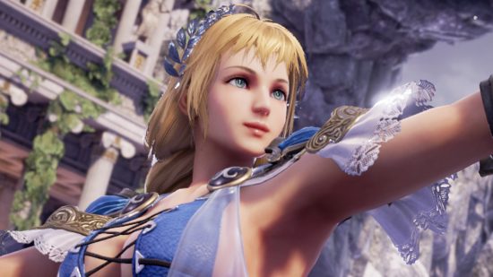 Female fighter from SoulCalibur IV on PlayStation 4