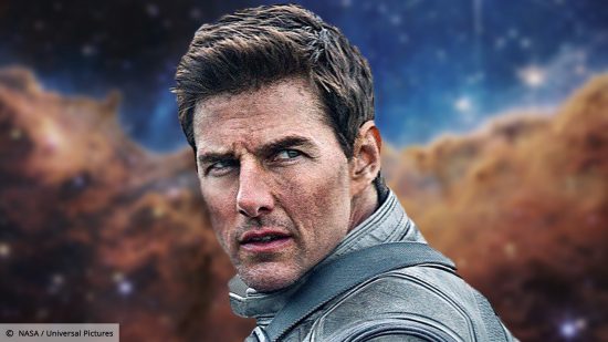 Starfield Tom Cruise cameo: Tom Cruise looks over his shoulder as a space vista looms behind