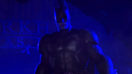 Batman at Arkham Asylum in Suicide Squad Kill The Justice League