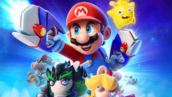 Mario in the Mario + Rabbids Sparks of Hope