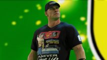 Wrestler John Cena in the game WWE 2K23