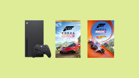 Best Xbox Series X Bundles: Forza Horizon 5, along with the Hot Wheels expansion.