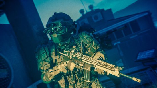 Modern Warfare 2 Season 3 Guns: A player can be seen holding a gun