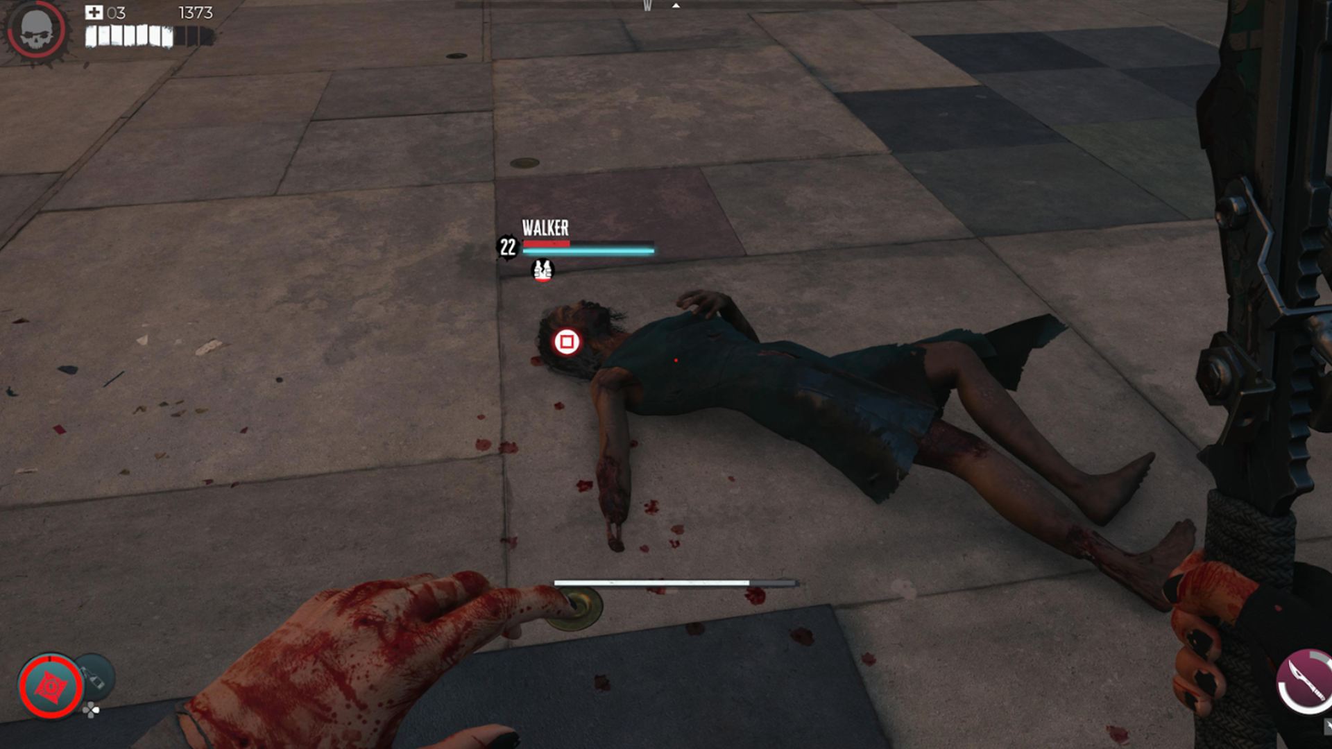 Dead Island 2 best skills Amy: Zmy can be seen punching a zombie