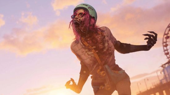 Dead island 2 Early Access: A zombie can be seen