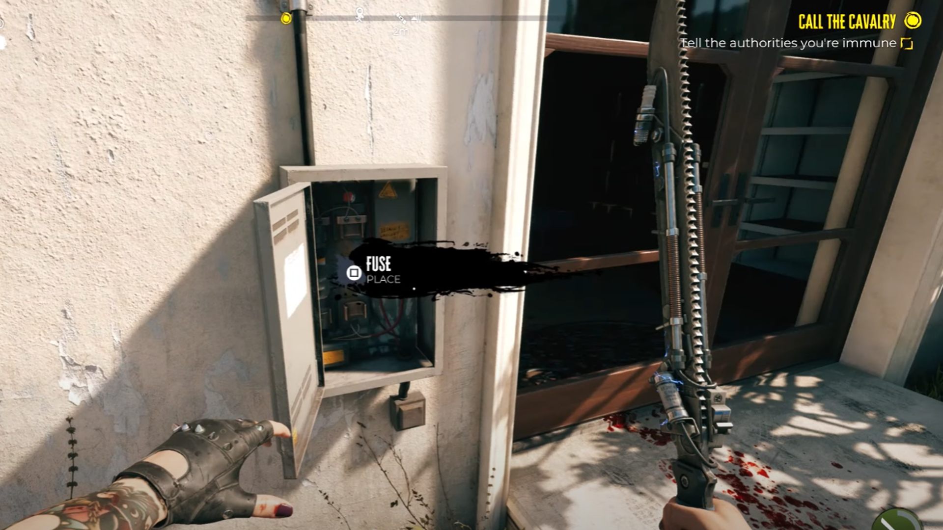 Dead Island 2 Fuses: A fuse box can be seen