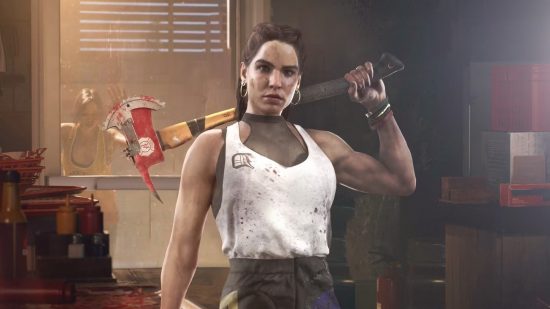 Dead Island 2 weapons: Carla can be seen