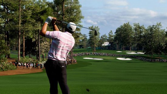 EA Sports PGA Tour Early Access: a golfer can be seen