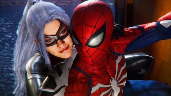 Yuri Lowenthal's Spider-Man and Black Cat in Marvel's Spider-Man