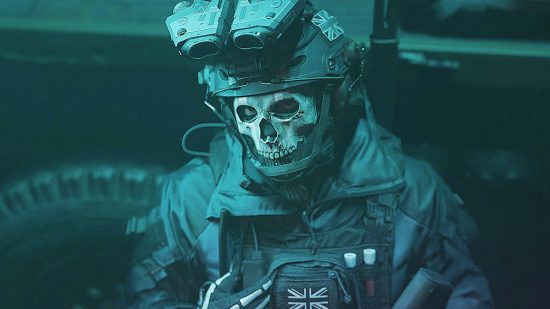 Ghost operator in Call of Duty Modern Warfare 2